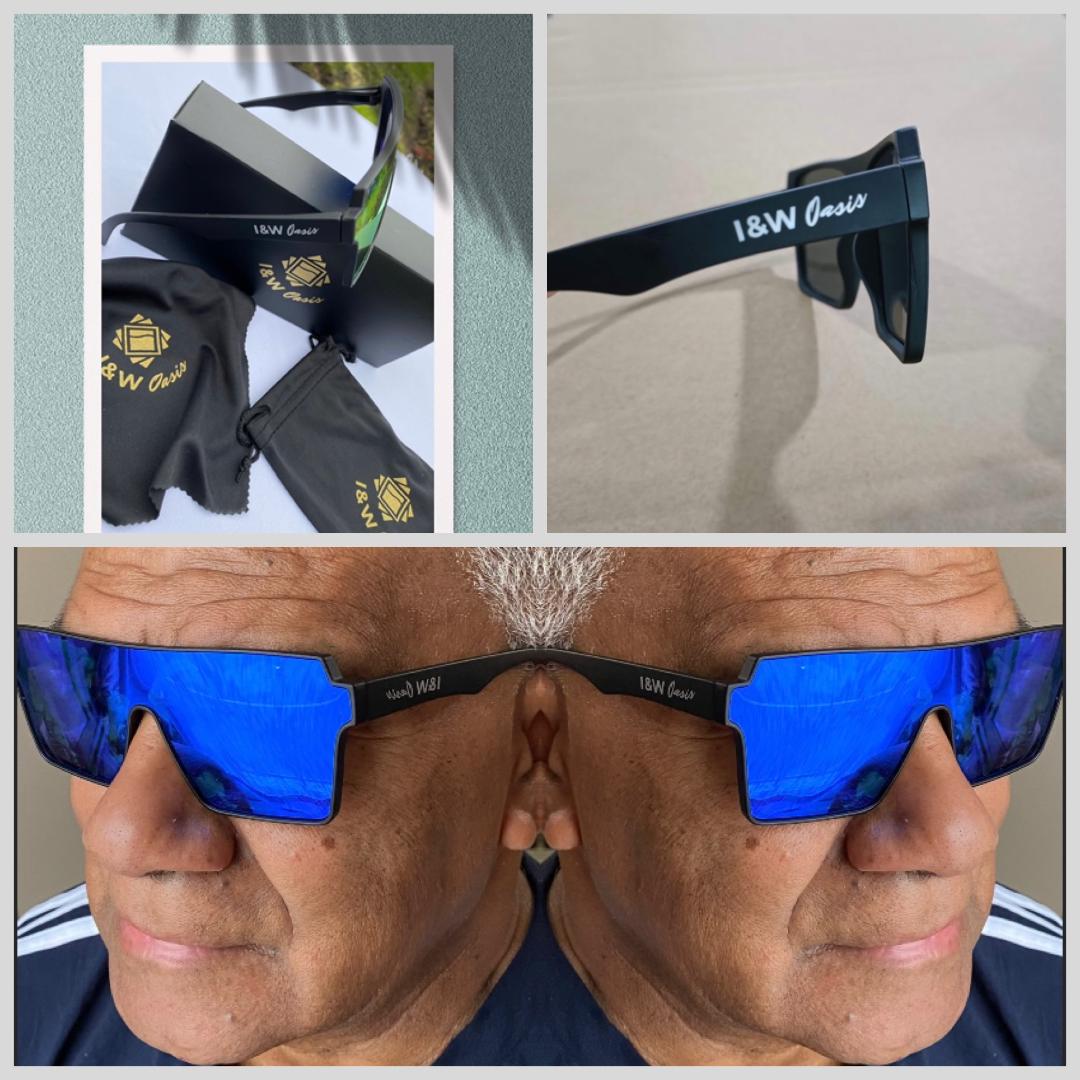 Blue Mirage I & W Oasis Unisex Sunglass